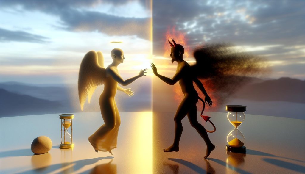 Bůh vs Satan: Duchovní boj o naše duše