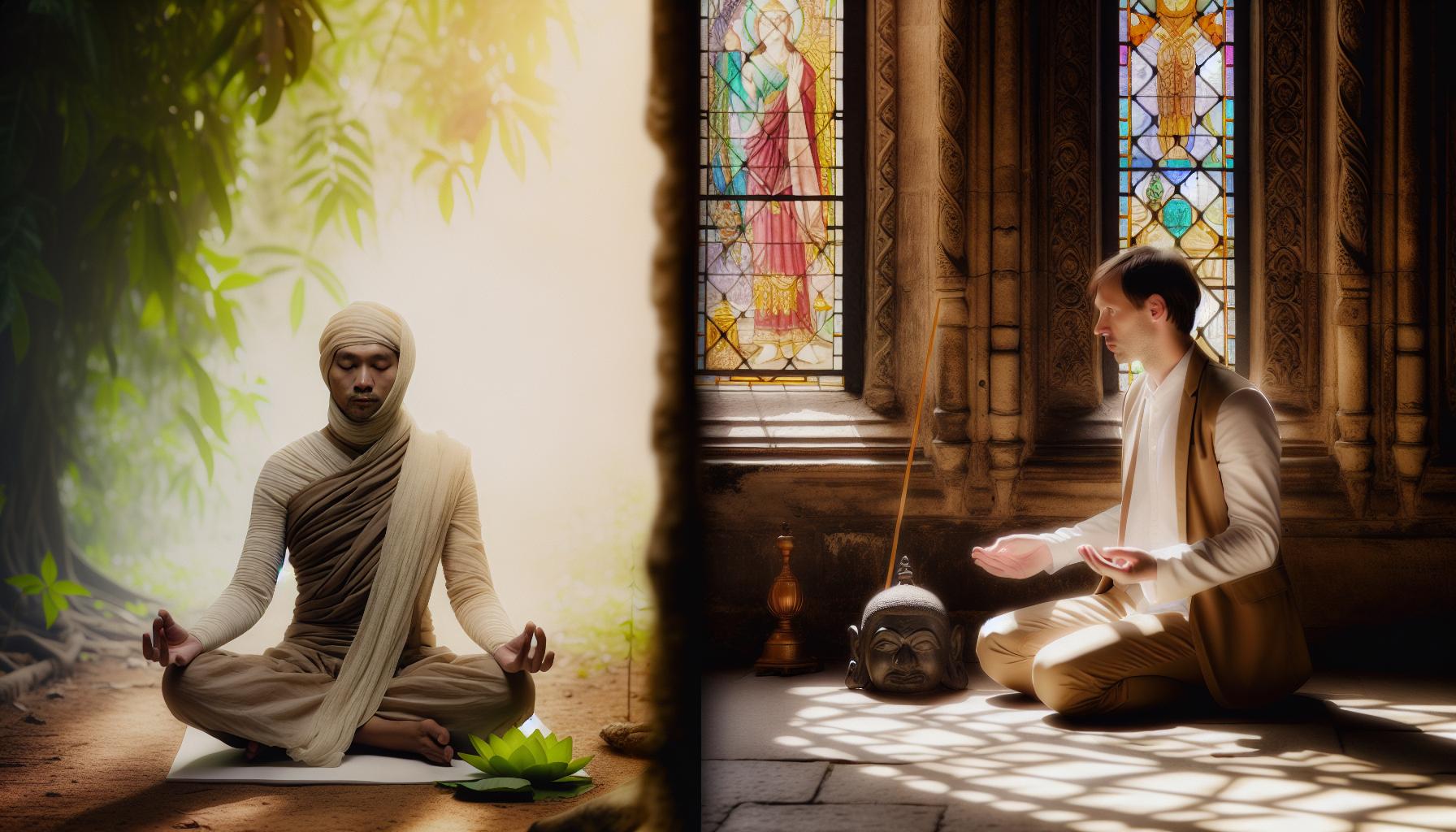 Rozdíl mezi východní a západní spiritualitou