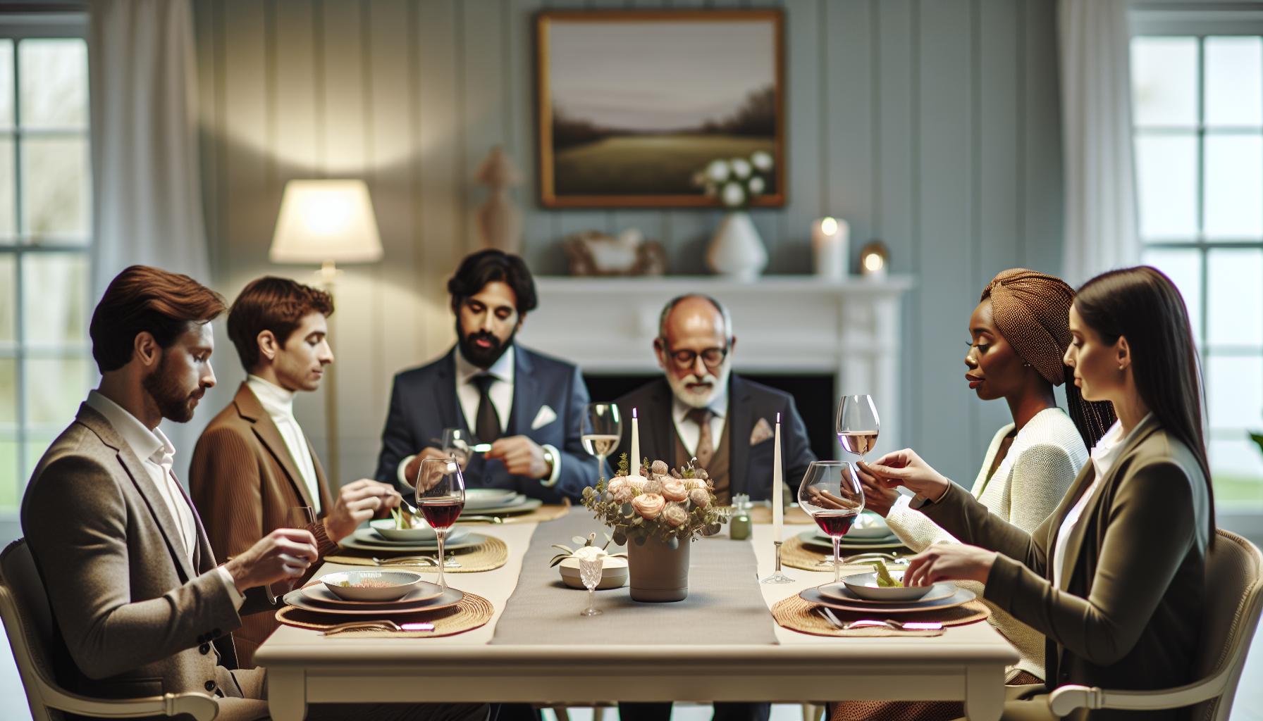 Vhodné chování během jídla