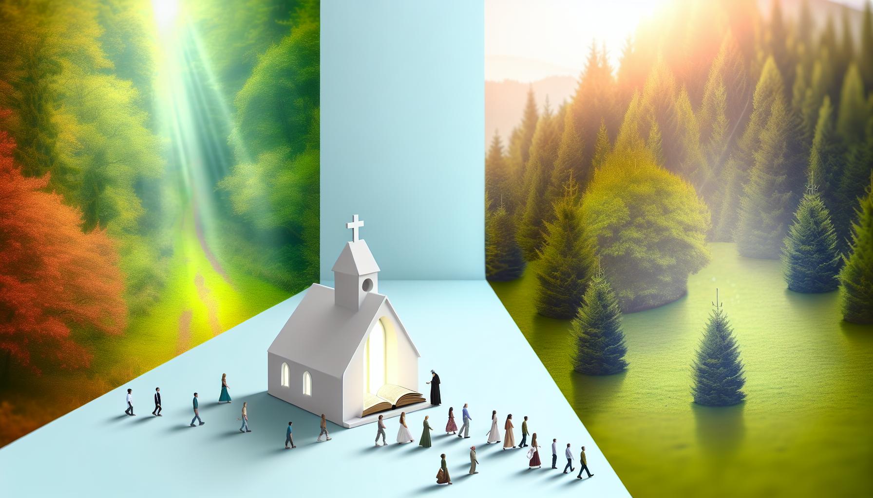 Rozdíly mezi přirozeným a organizovaným náboženstvím