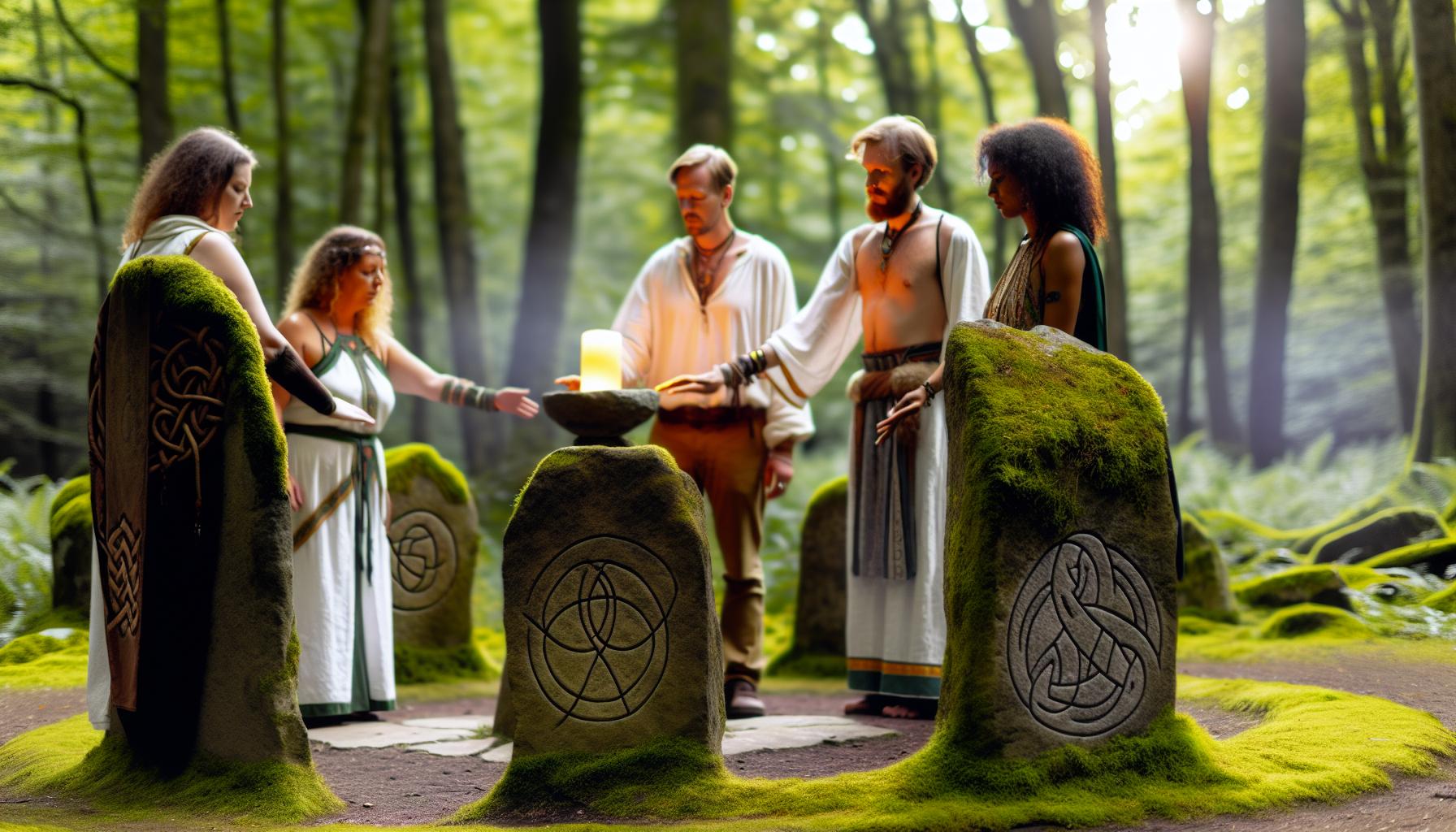 Symbolika a posvátná místa v keltském náboženství