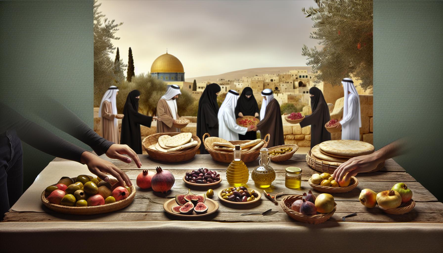 Tradiční ingredience svaté země