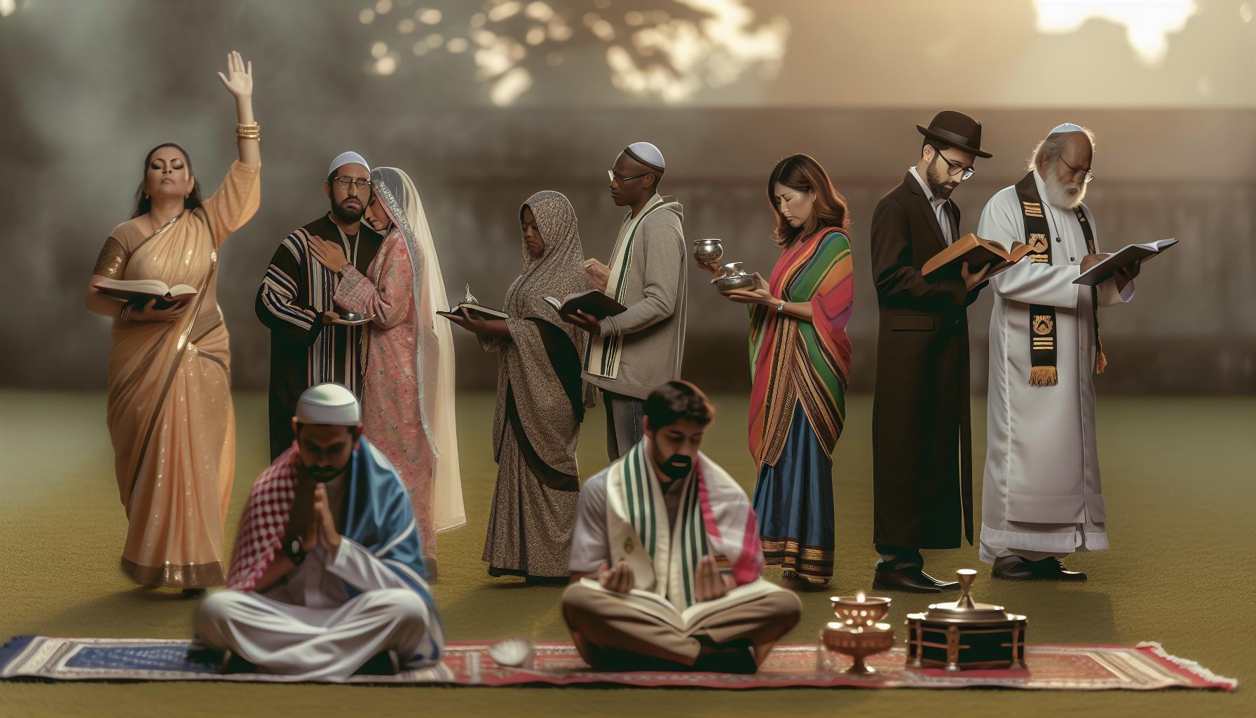 Rozdílné náboženské zvyky a tradice