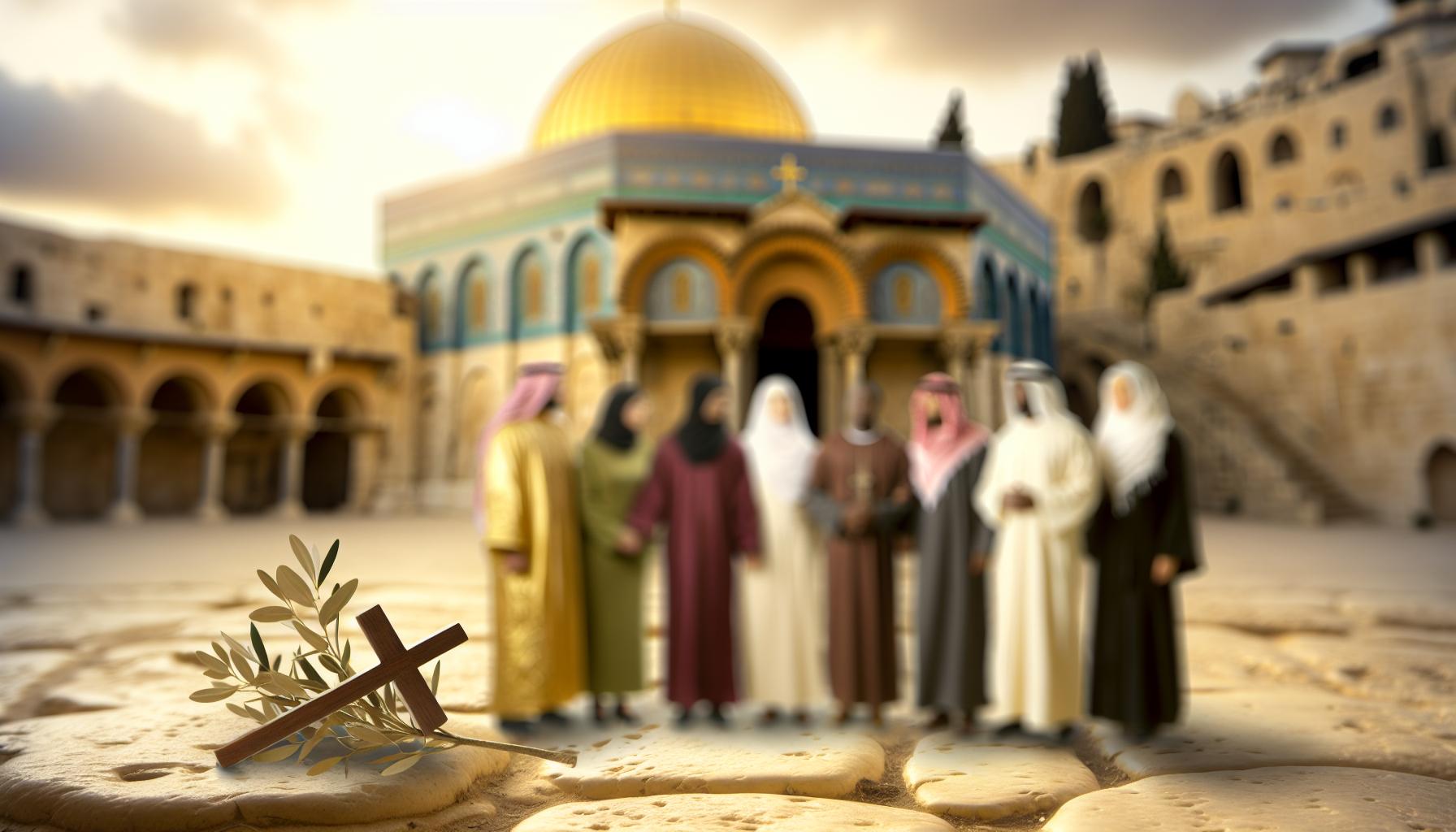 Historické pozadí křesťanských míst v Jeruzalémě