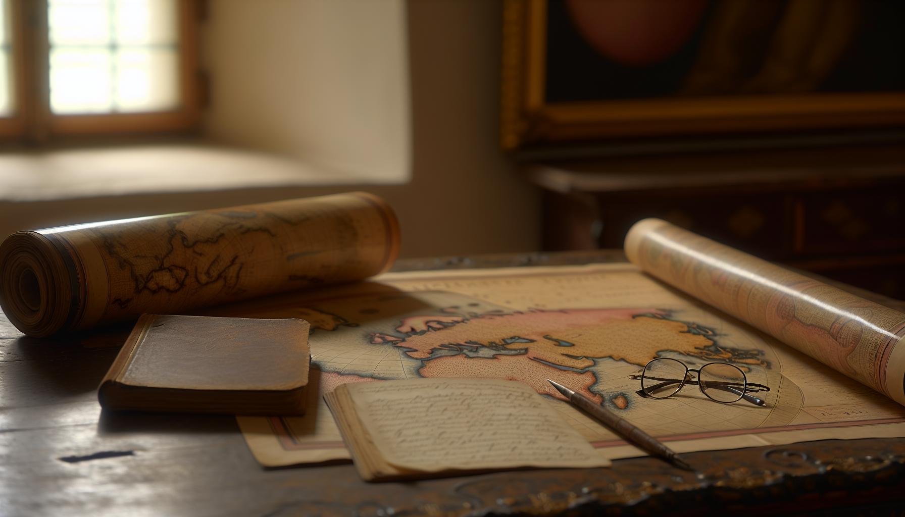 Historie a vývoj náboženských map