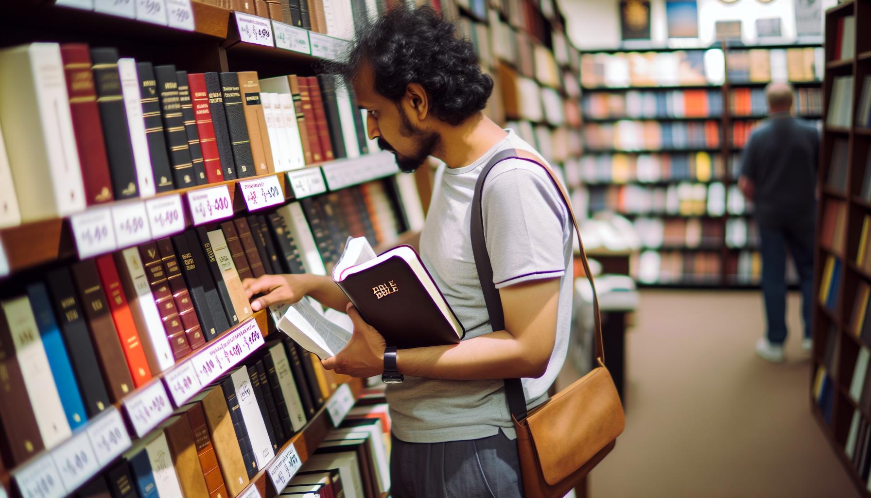 Cenové rozpětí bible v České republice