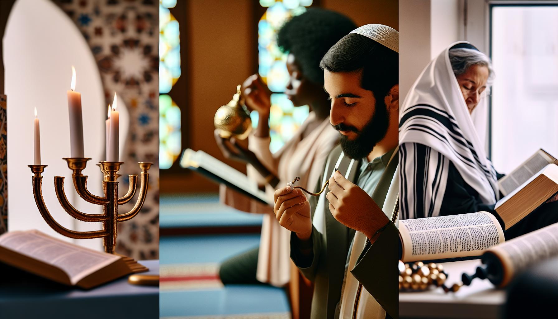 Náboženské praktiky a tradice mezi abrahámovskými náboženstvími