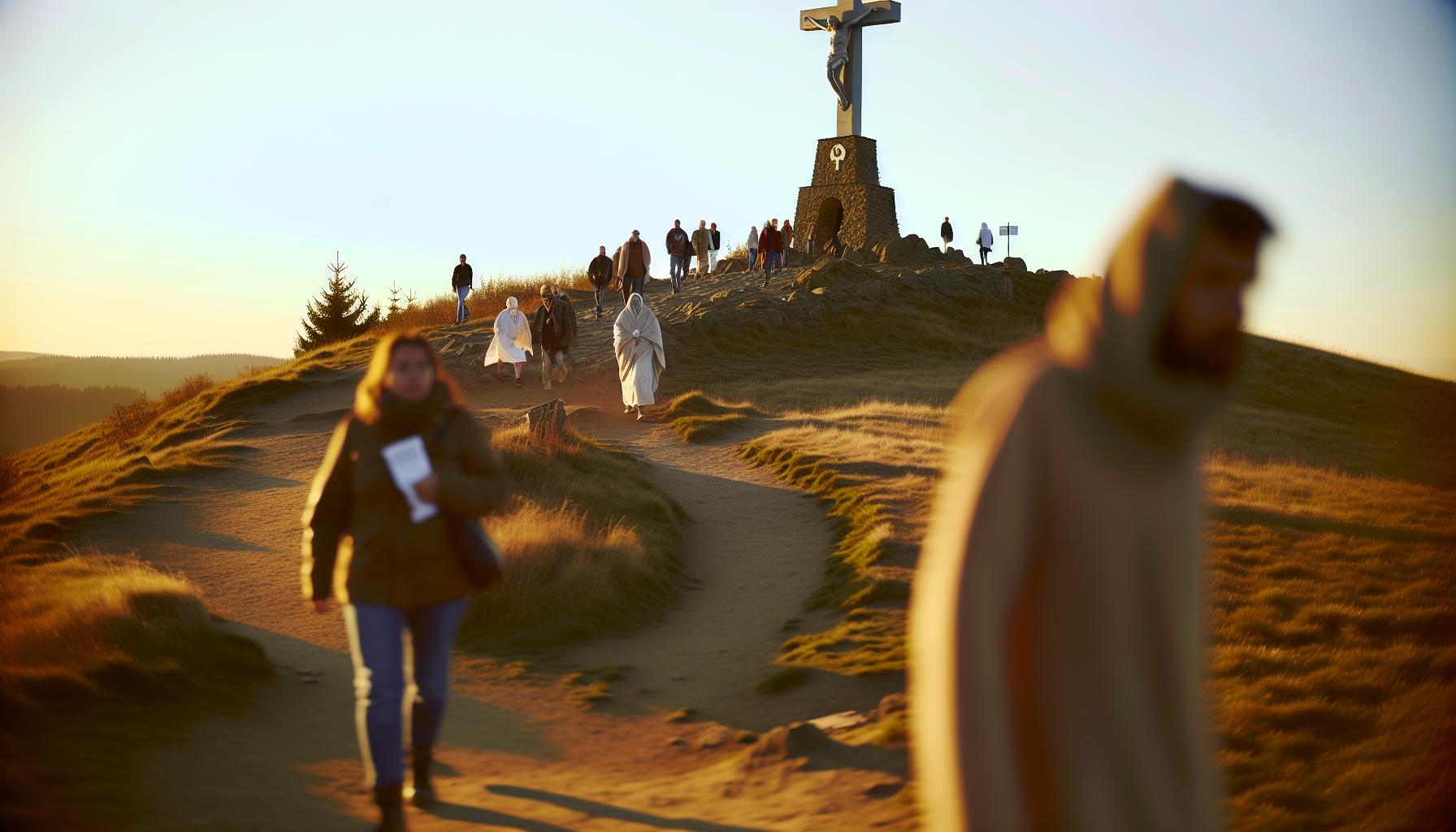 Geografie Křížové cesty: Klíčové lokality