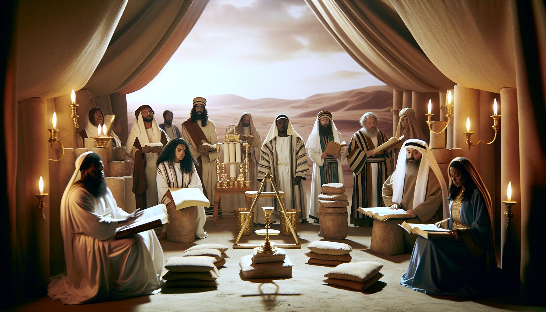 Historie Božího příbytku v Bibli
