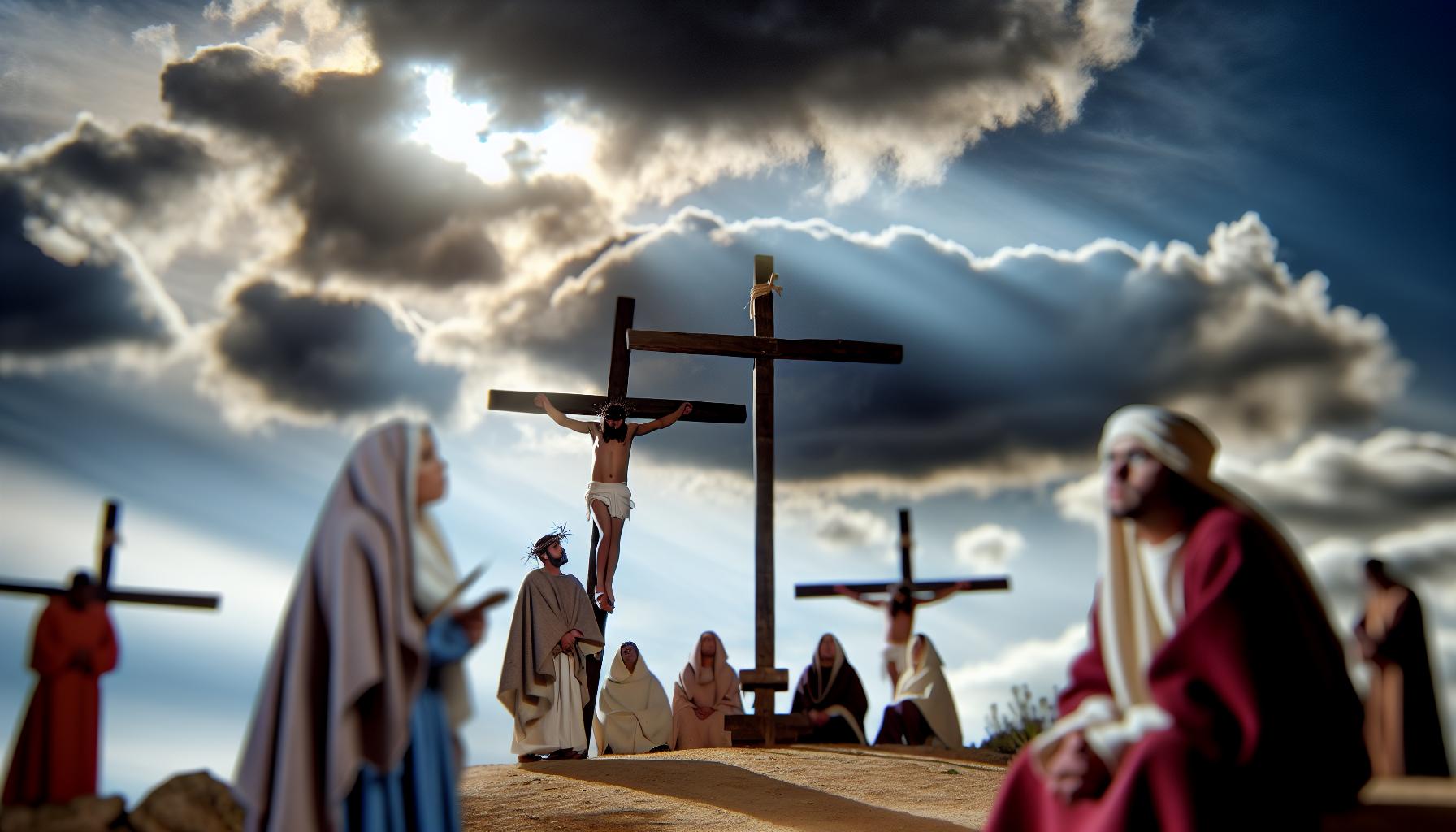 Jaké události se odehrály na Golgotě?