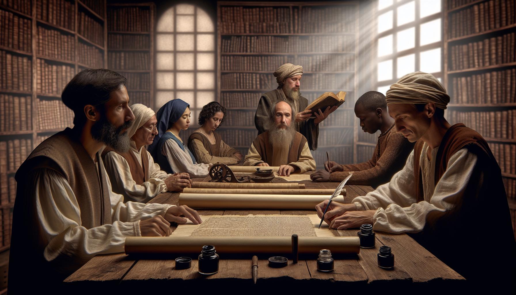 Bible jak vznikla: Proces sestavování knih