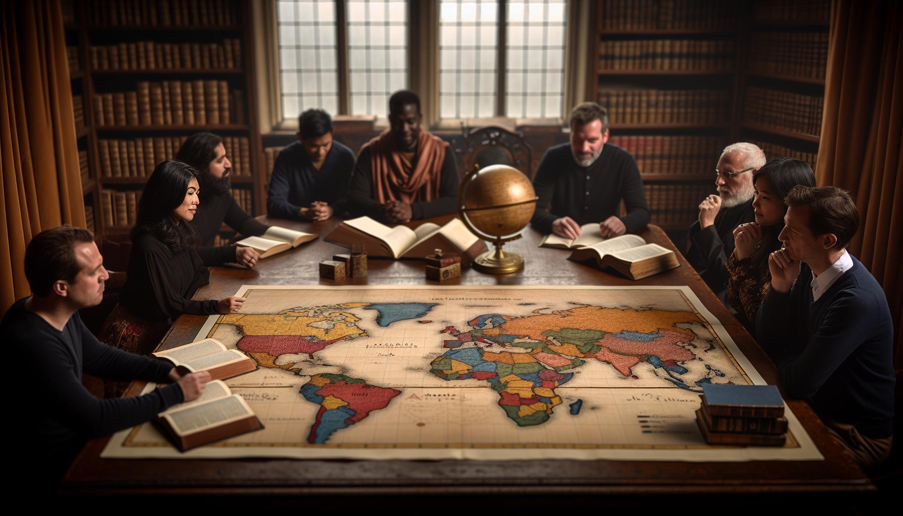 Mapy světových náboženských území a jejich význam