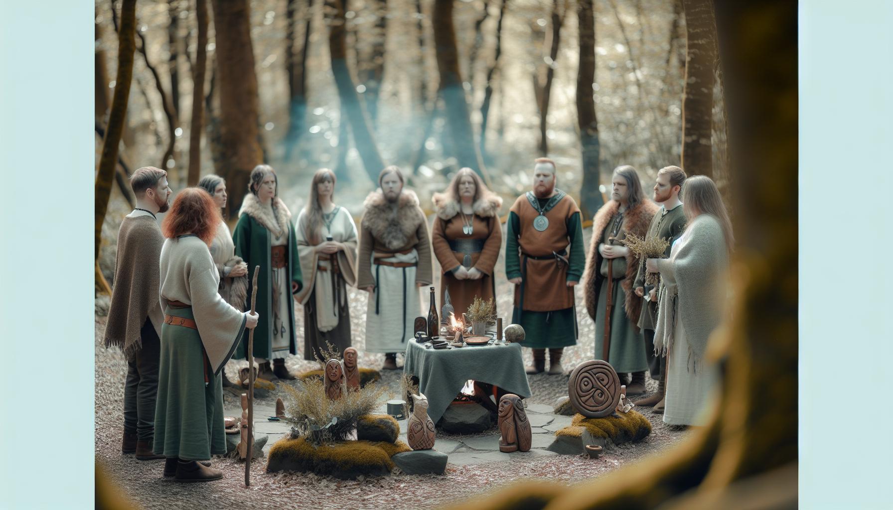 Rituály a obřady: Jak Keltové uctívali své bohy