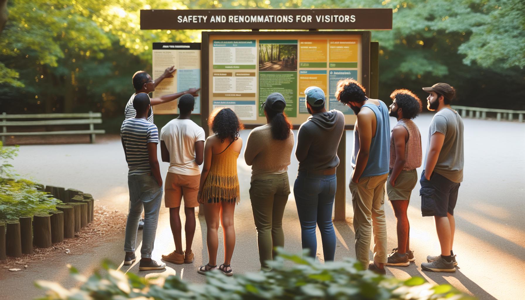 Bezpečnost a doporučení pro návštěvníky