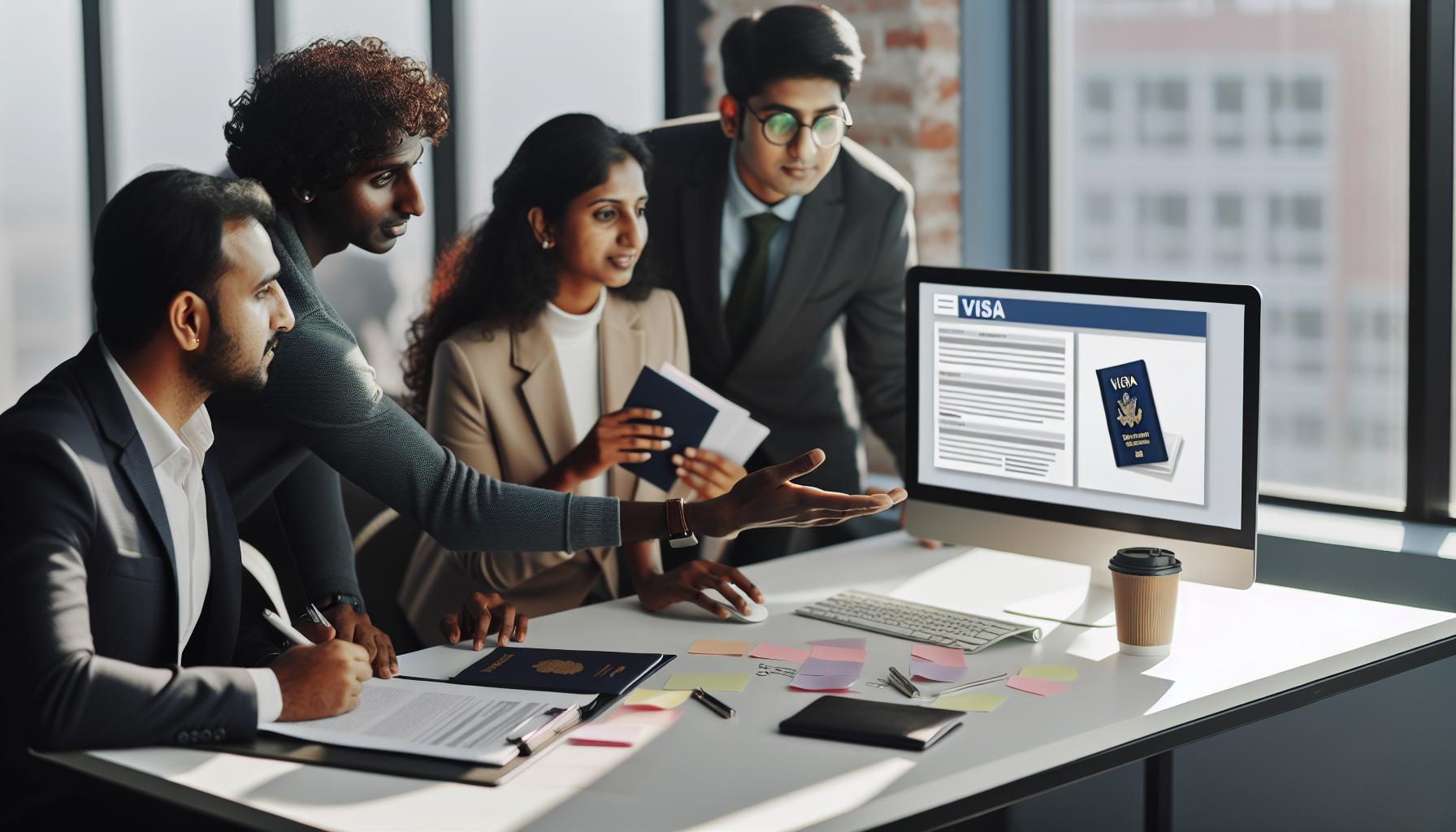 Důležité informace o online žádostech o vízum