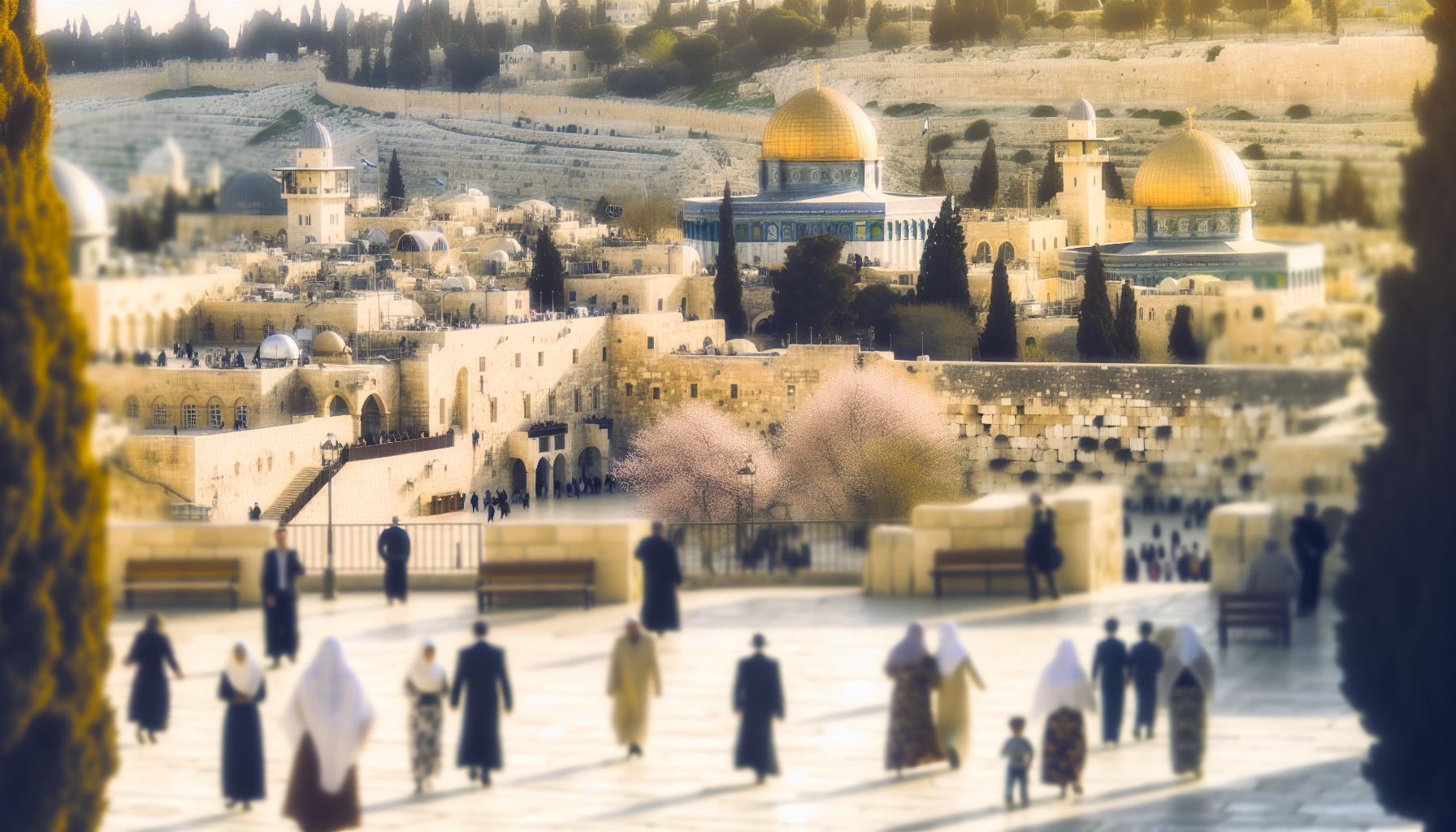 Nejméně 12 historických památek Jeruzaléma