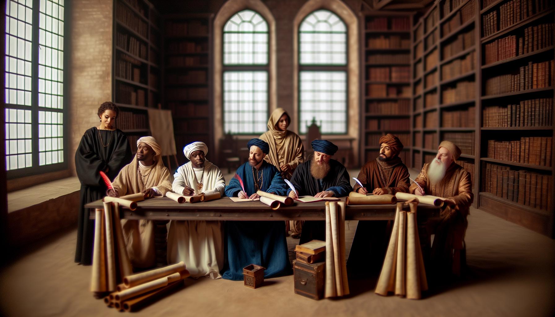 Klíčové postavy v procesu sestavování Bible