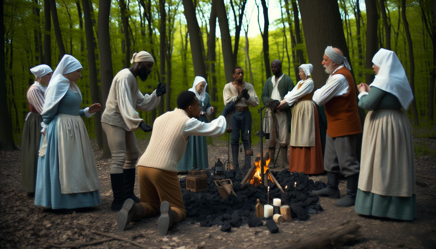 Historický vývoj uhlířské víry v Česku