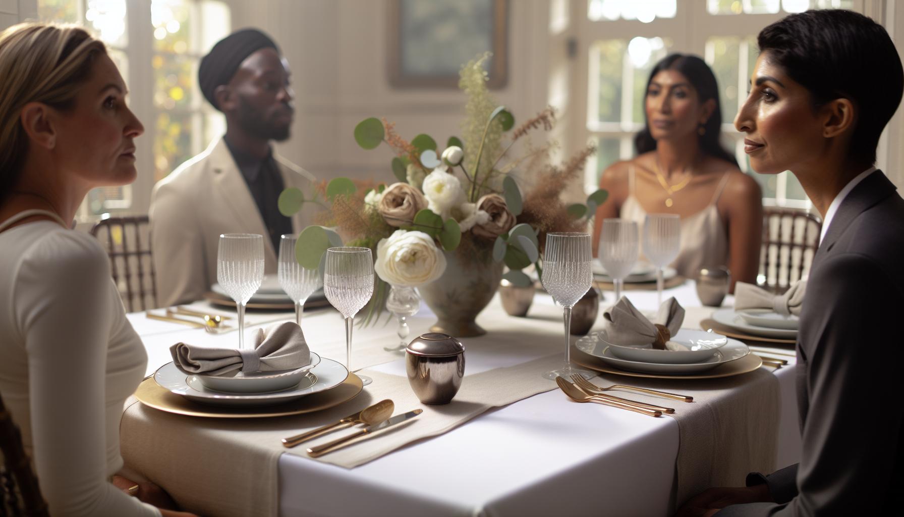 Jak správně nastavit stůl pro hosty