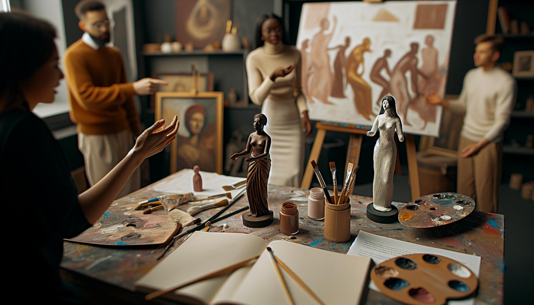 Set v umění: Zobrazení a interpretace