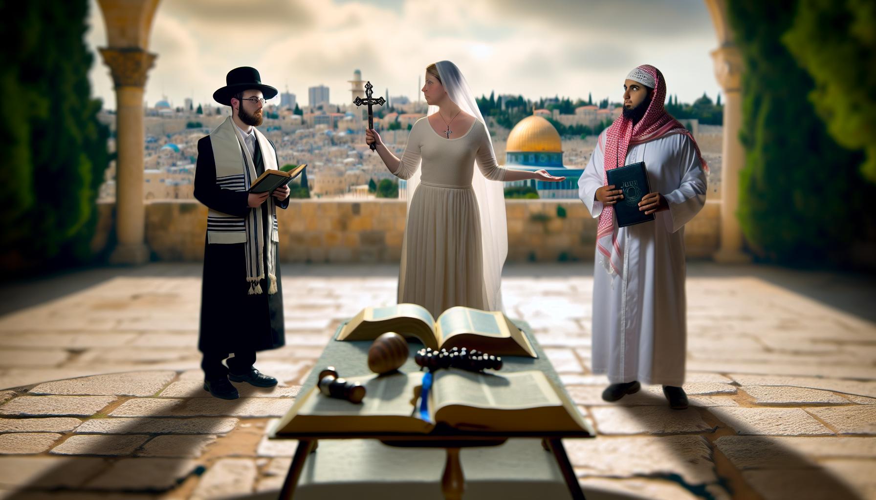 Tři náboženství a jejich pohledy na Jeruzalém