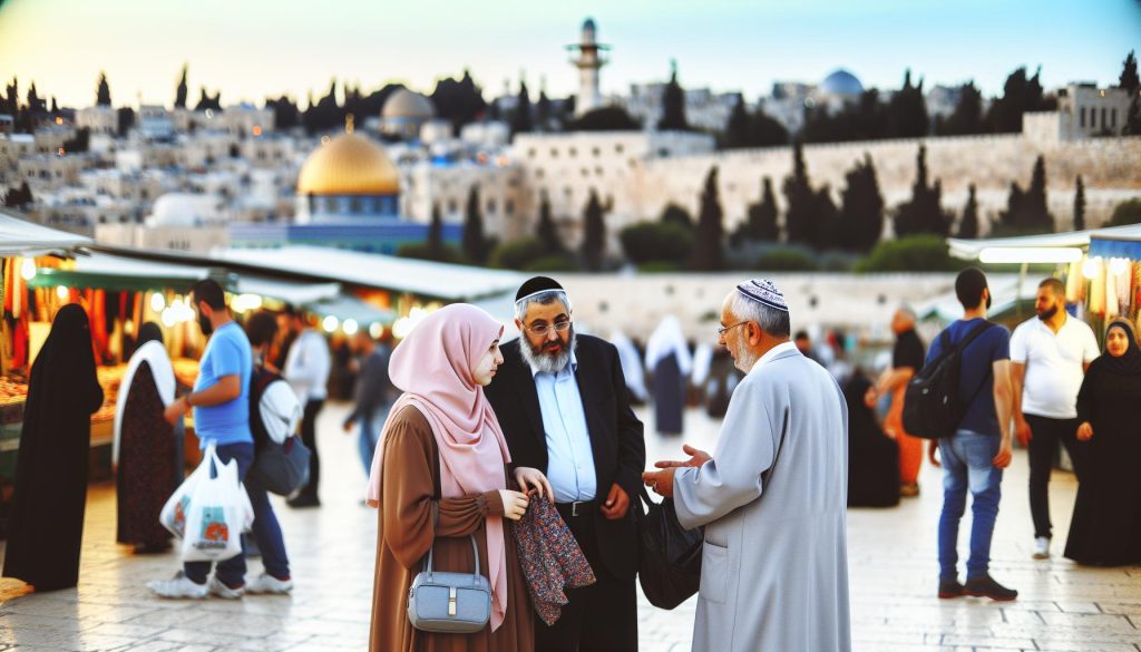 Jeruzalém rok v rozděleném městě: Život mezi věřícími