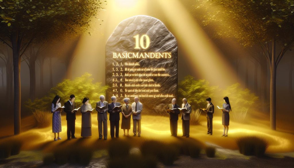 Co je v desatero božích přikázání: Objevte 10 základních pravidel