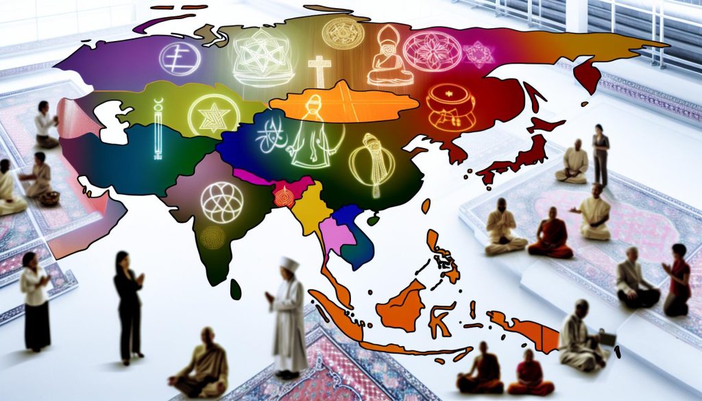 Asie náboženství kde jaké převládá: Spirituální mapa kontinentu